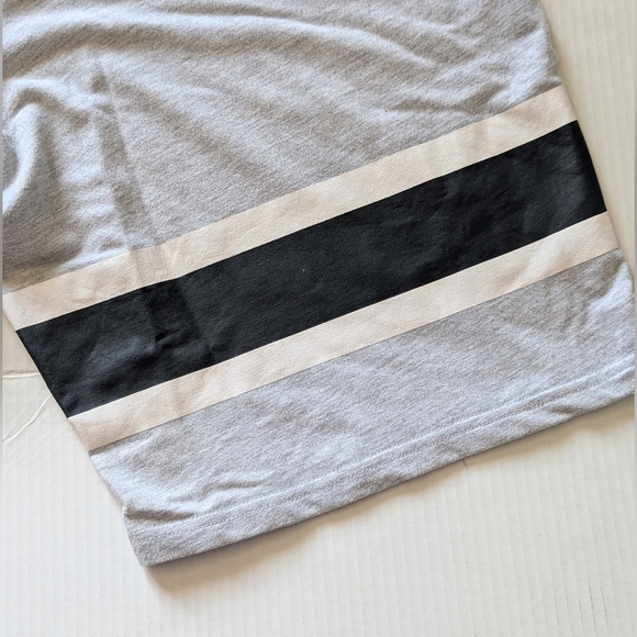 Calgary Flames Hockey NHL Grey Athletic Drawstring Summer Shorts - Picture 7 of 11